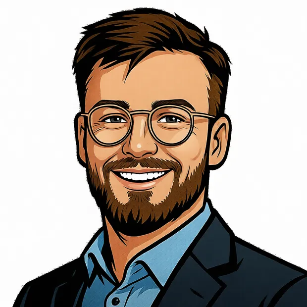 Piotr Sławek — illustrated portrait